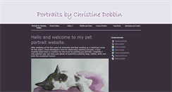 Desktop Screenshot of christinedobbin.com